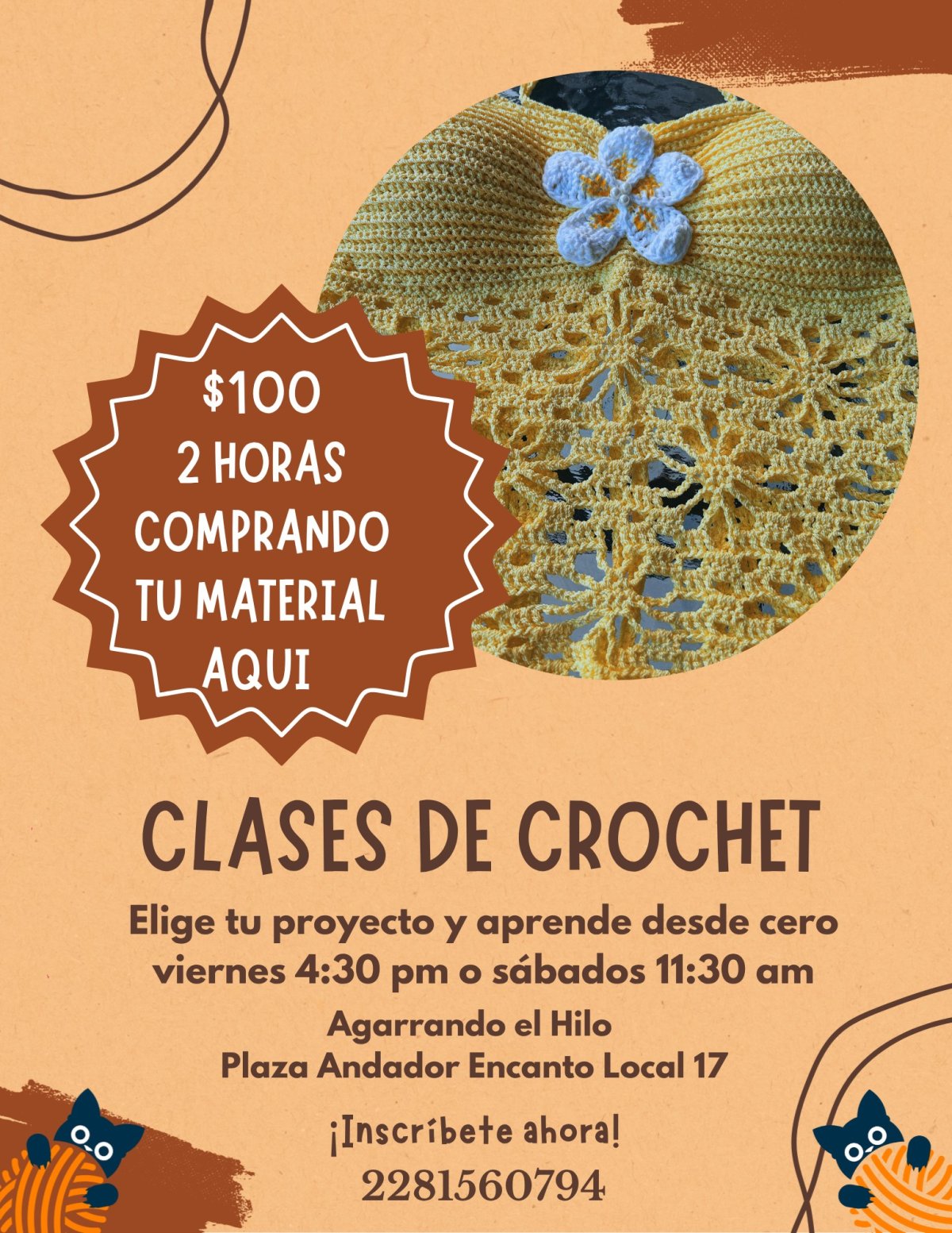 Clases de Crochet