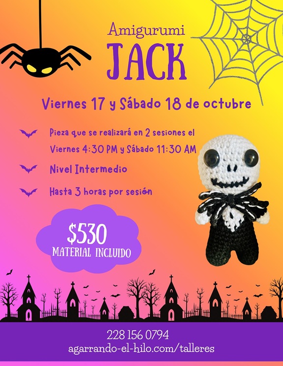 Taller Amigurumi Jack