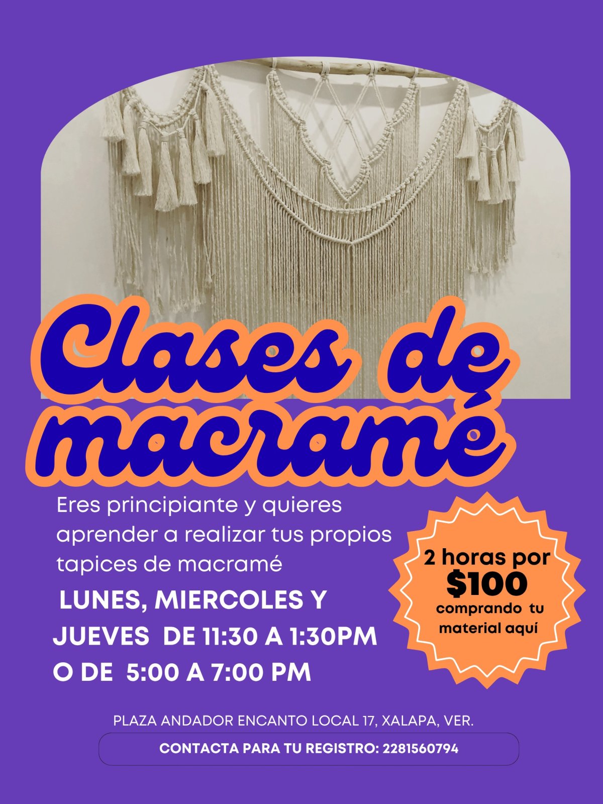 Clases de Macramé