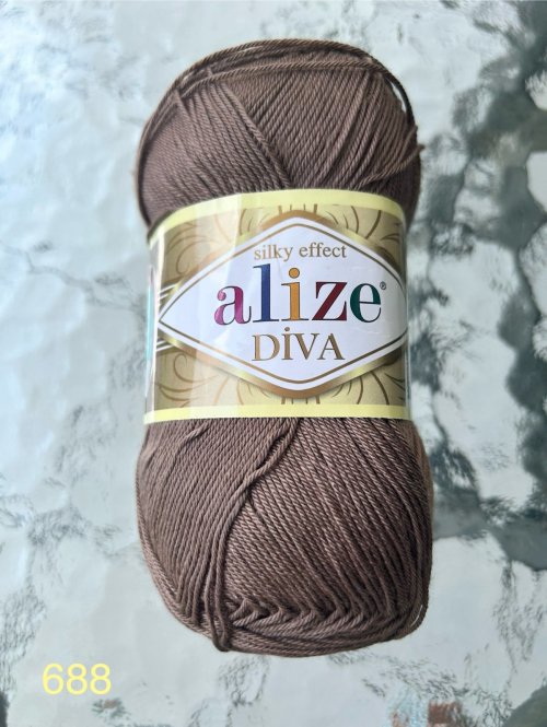 Alize Diva 688 Milky Brown